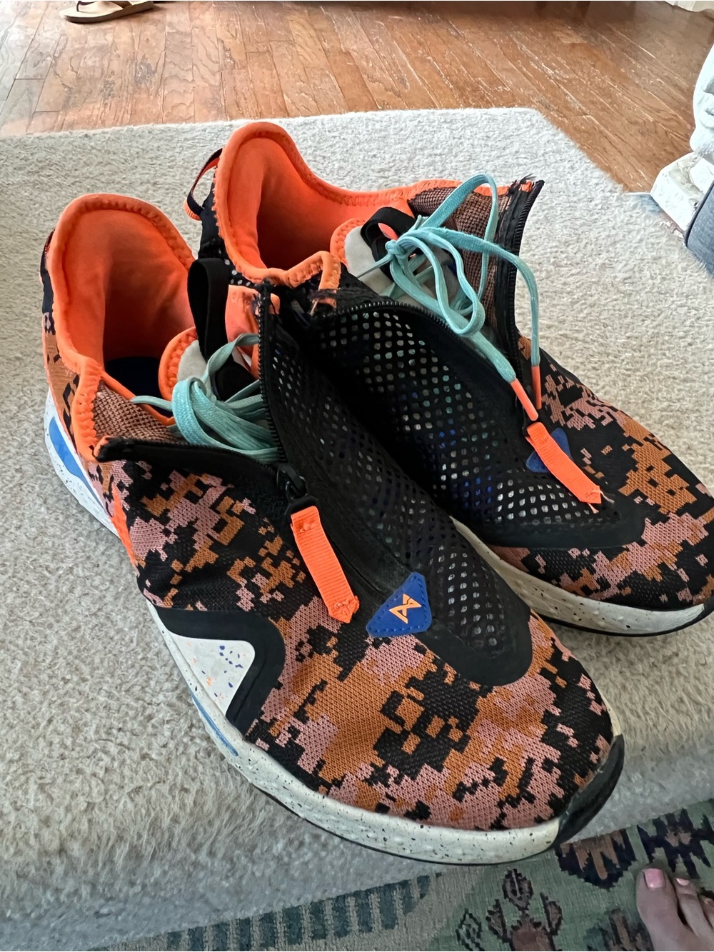 Nike Men’s PG4 Digi Camo Sneakers